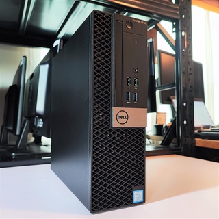 คอมพิวเตอร์ Dell Optiplex SFF - CPU Core i3-6100 @3.7 GHz + SSD Disk + พร้อมเชื่อมต่อ WIFI + Bluetooth สเปคดี สวยๆ A+