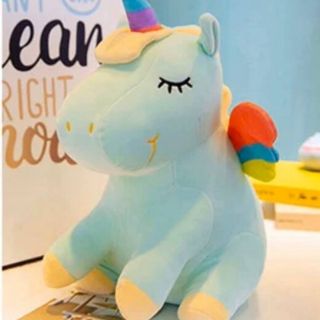 ตุ๊กตาผ้าห่มม้ายูนิคอร์น ตัวตุ๊กตานุ่มๆ ทั้งแบบนั่งและแบบนอน ผ้าห่มมีลาย  มี2 สีให้เลือกชมพูและฟ้า🐰ราคา480บาท🐰