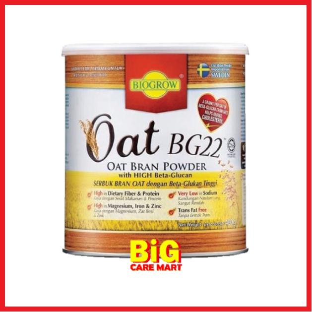 Biogrow BG22 OAT POWDER 480g +