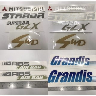 สติ๊กเกอร์ MITSUBISHI STRADA SUPER 2.8 GLX