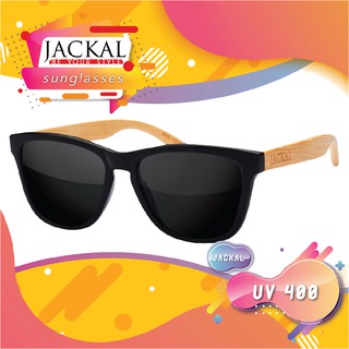 JACKAL แว่นตากันแดดขาไม้ Jackal Semi-Wooden Sunglasses รุ่น TRICKLE TR001