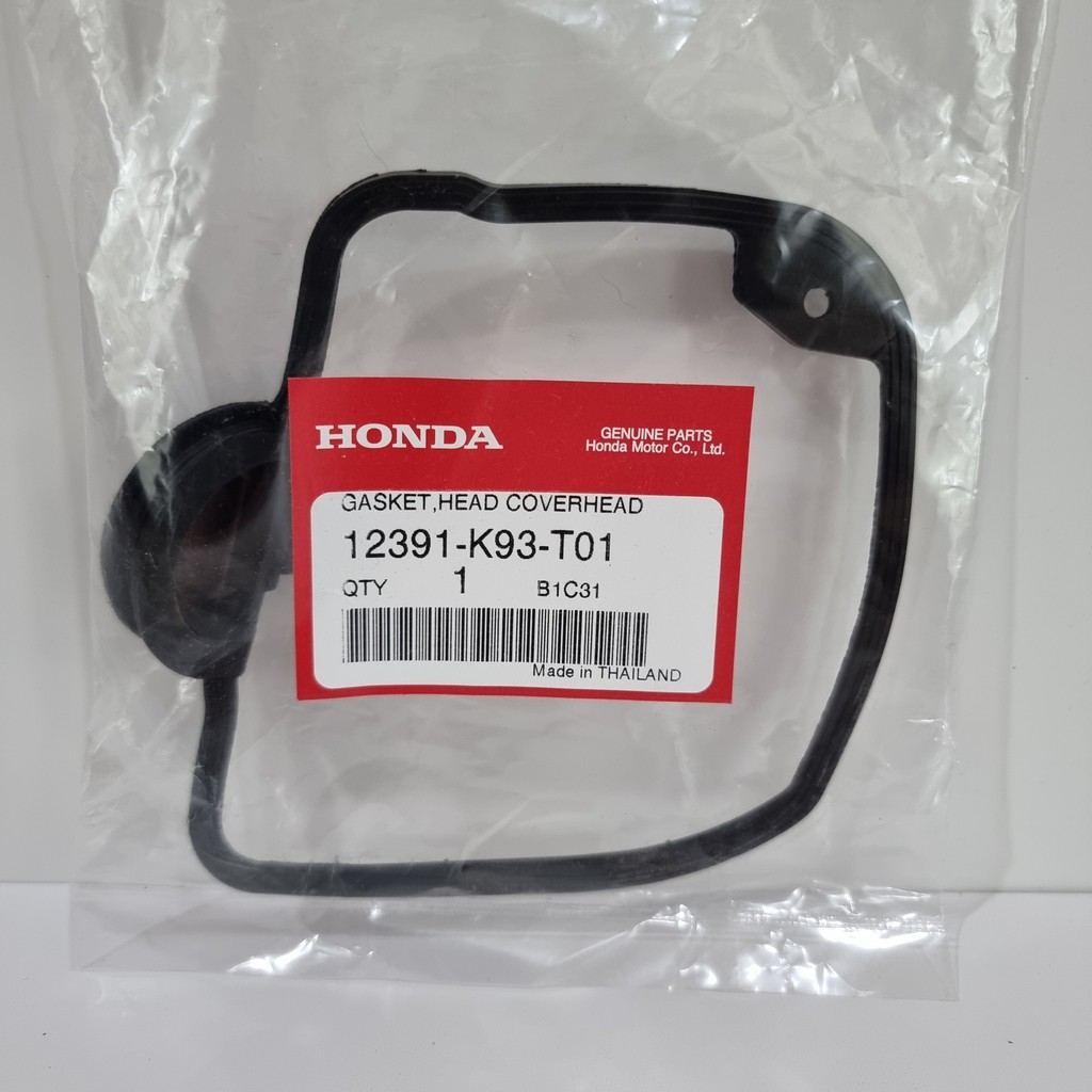 โอริง ฝาครอบวาล์ว ปะเก็น ฝาครอบฝาสูบ ยาง ฝาวาล์ว SCOOPY-I 2017-2020 MOOVE แท้ HONDA engine head valve cover gasket  UK
