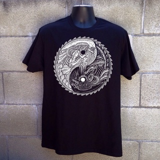 เสื้อยืดอินเทรนด์ผู้ชายอินเทรนด์ผู้หญิงXeno YIN-YANG เสื้อยืดลําลอง แฟชั่นสําหรับผู้ชาย คุณภาพสูง ใส่สบายS-3XL