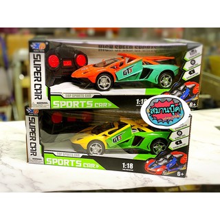 รถบังคับวิทยุ sport car 1:18 ยกประตูได้