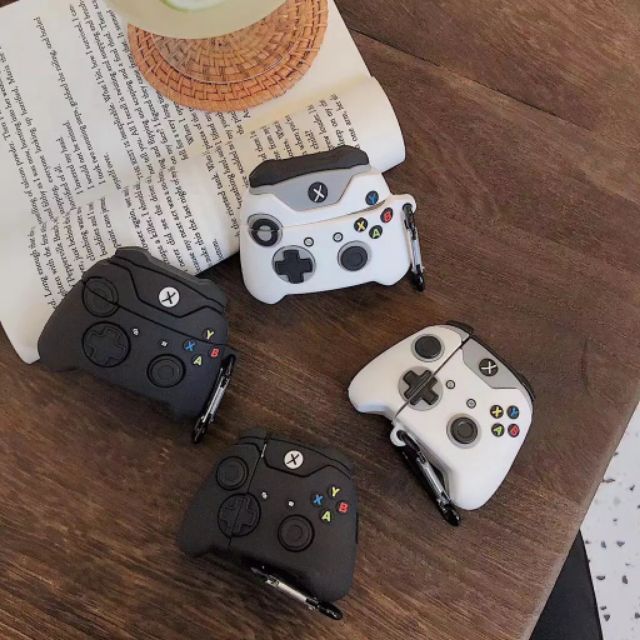 Airpods 4 กรณี 3D XBOX จอยสติ๊กเกมสําหรับ AirPods pro gen 2 1 2 pro 3 กรณีคลุมทั้งหมด Anti Crack หูฟังไร้สายบลูทูธ