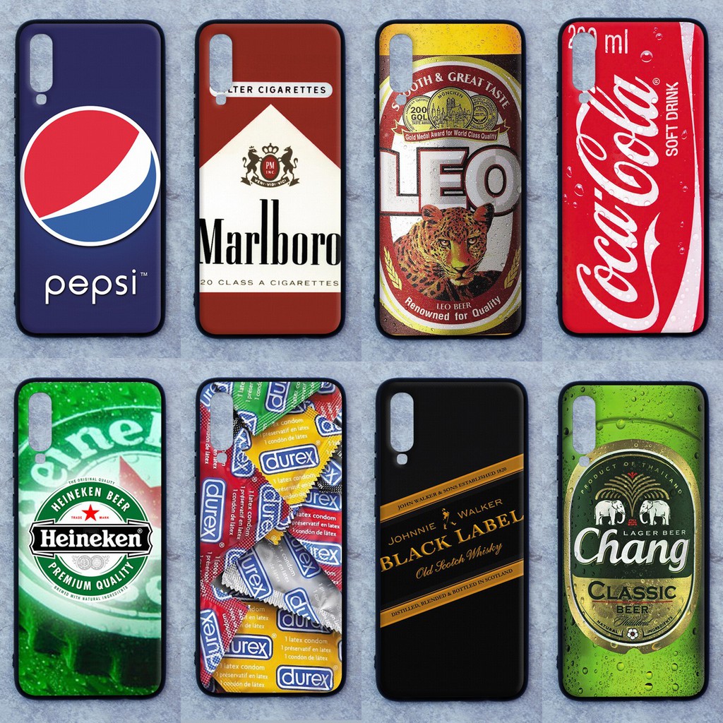 เคส Samsung A70 ลายเครื่องดื่ม ขอบนิ่มหลังแข็ง เคสมือถือ เคสโทรศัพท์ Case