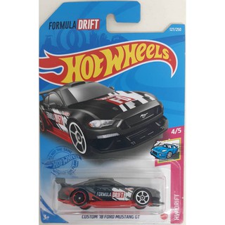 Hot Wheels 2021 HW Drift No.127 Custom 18 Ford Mustang GT