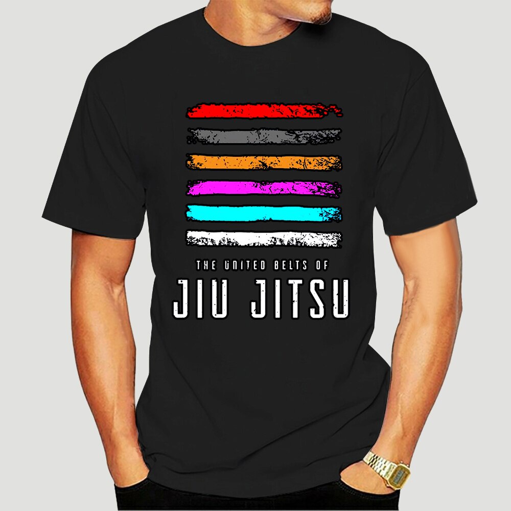 Bjj Belt Rank Tshirt Casual Mens Fashion Cotton T-Shirts