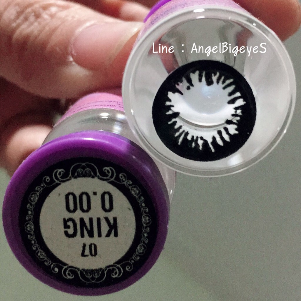 KING BLACK บิ๊กอาย สีดำ ดำ สายแบ๊ว ใส่สวย น่ารักสดใส 💜Dream Color1 ช่วยถนอมดวงตา Contact Lens Bigeyes คอนแทคเลนส์ ค่าสา