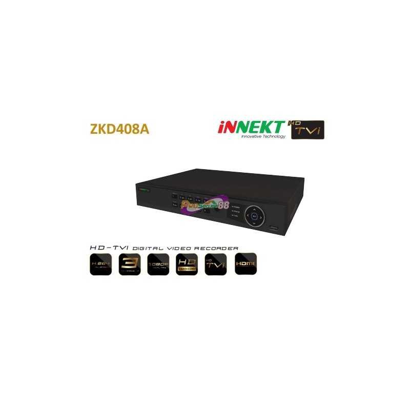 INNEKT ZKD408A DVR รองรับกล้อง 8CH (HD-TVI)