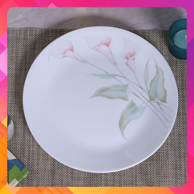 Lilyville Corelle Glass แผ่นตื้น 108-LV-LP 21.6ซม