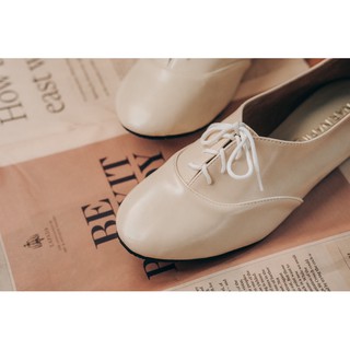 NARINARI Oxford Creammy 35-43