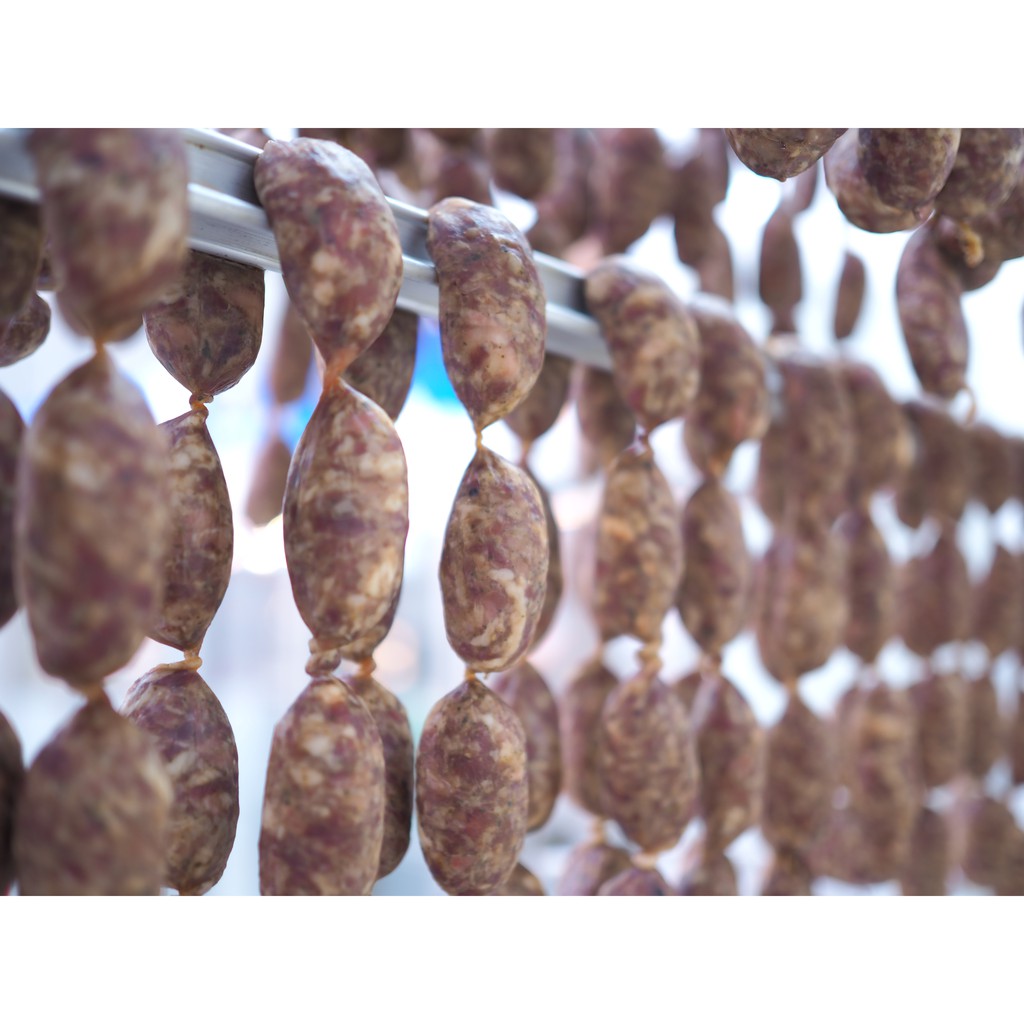 ไส้กรอกเนื้อวัวแท้ ไส้กรอกอีสาน ของดีขอนแก่น มันน้อย สะอาด ปลอดสารเจือปน - รูปที่ 4