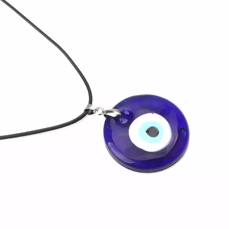สร้อยคอนําโชคsanx sh evil eye สีฟ้าน้ำเงิน