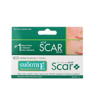 Smooth E Scar Serum acne 7 g สมูท อี สมูท สการ์ เซรั่ม ลดรอยแผลเป็น ขนาด 7 กรัม