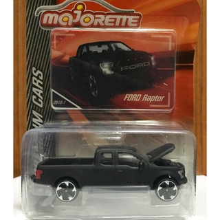 Majorette Ford F 150 - Matte Black Color /Wheels 5LTS2T /scale 1/72 (3 inches) Package with Card