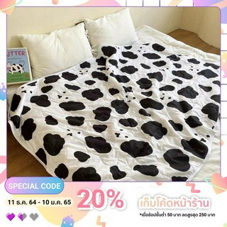 ผ้าห่มลายน้องวัว 🐮🐮ผ้าห่มน้องวัว ผ้าห่มในรถ ผ้าห่มในออฟฟิศ ผ้าห่มเด็ก