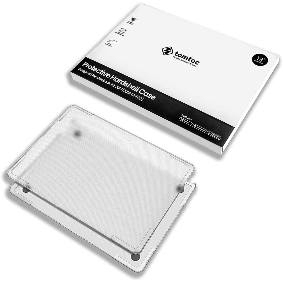 Premium Macbook Case TOMTOC HardShell Slim สําหรับ Macbook Air 13 Premium Macbook Air M1 - รุ ่ น A1932, A2179, A2337