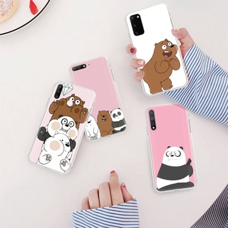 Ml-73 เคสโทรศัพท์มือถือนิ่ม แบบใส ลายหมี Bare Bears สําหรับ VIVO Y35 Y21 Y21S Y33S Y31 Y51 Y11S Y12S Y11 Y20 Y20I Y20S Y12 Y15 Y17 Y19