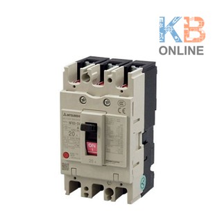 Mitsubishi เบรกเกอร์ NF63 CV 3P 20A  Circuit Breaker NF63 CV 3P 20A