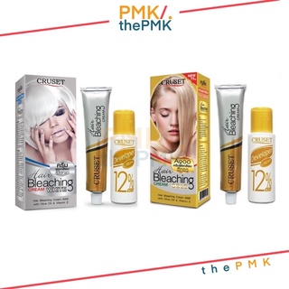 🔸พร้อมส่ง | ของแท้🔸 ครูเซ็ท ครีมฟอกสีผม สีขาว สีทอง CRUSET Hair Bleaching Cream ครีมกัดสีผม ที่ฟอกผม ที่กัดผม ผงฟอกสีผม