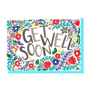 การ์ดอวยพร Get Well Soon