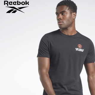 เสื้อยืดแขนสั้น ผ้าฝ้าย พิมพ์ลาย Reebok Reebok สําหรับผู้ชาย