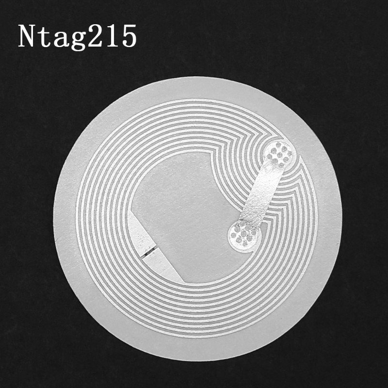 ROX❥10 Pcs NTAG215 NFC TAG Sticker Key Patrol Label RFID Tag For Access Control
