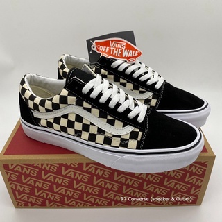 🚩  Old Skool Anaheim Factory 36 Dx Black Checkerboard สินค้าพร้อมกล่อง ส์โอลสคูล