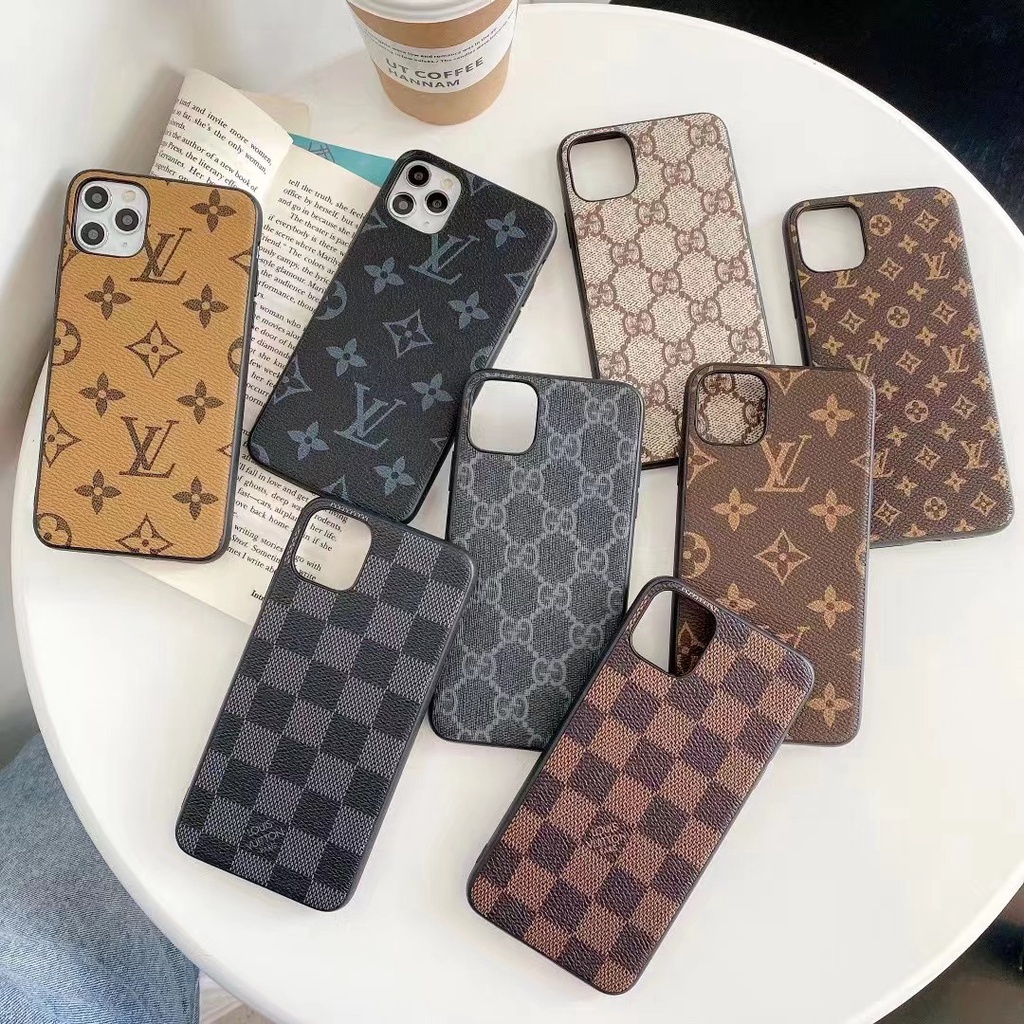 สําหรับ Samsung S20 Ultar S9 S10 S10 Plus max เคสโทรศัพท์หนัง LV หรูหรา ฝาครอบเต็มรูปแบบ เคสหรูหรา