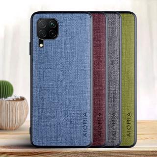 เคสโทรศัพท์มือถือหนัง Pu สําหรับ Huawei P 40 Lite E Y 7 P Pro Plus Nova 6se 7 Iเคสแบบถัก