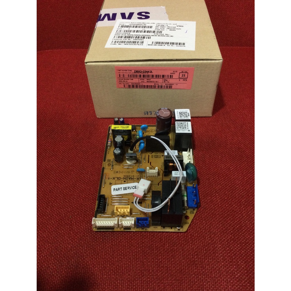 Samsung PC BOARD Control รุ่น DB92-03442Lแทน DB92-03442Jแผงบอร์ดคอลโทรลแอร์ซัมซุง อะไหล่แท้ราคาถูก ส่งเร็ว