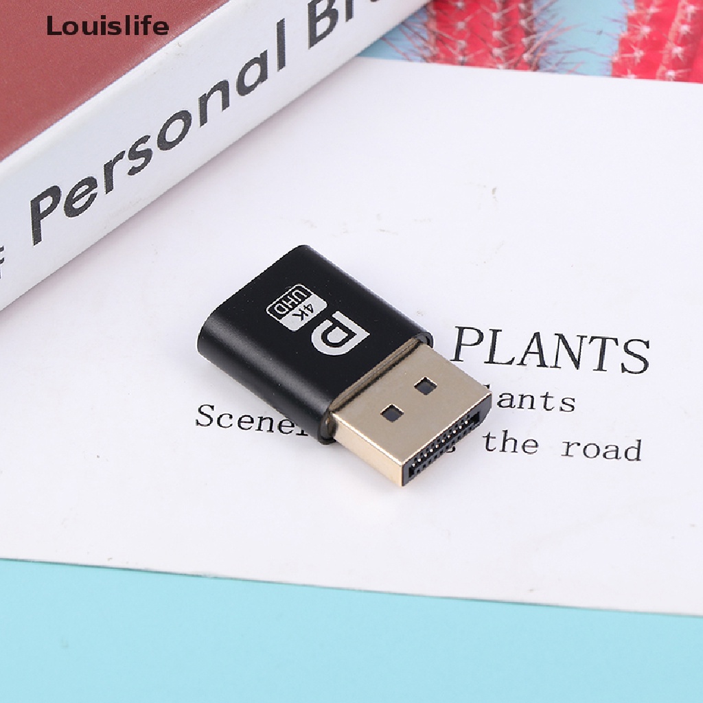 Llph 4K Displayport Dummy Plug DP อะแดปเตอร์หน้าจอเสมือนจริง #8