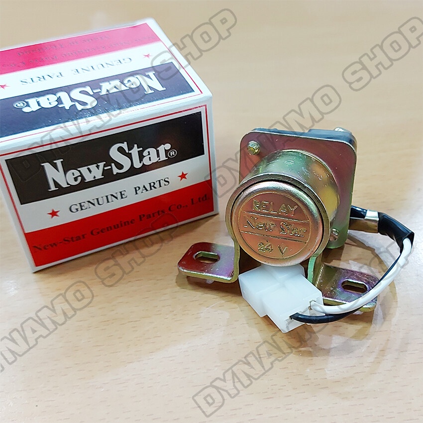 (พร้อมส่ง-ราคาถูกสุด)รีเรย์ช่วยสตาร์ท(แบบกลมเล็ก) 12V ยี่ห้อนิวสตาร์ SS-112