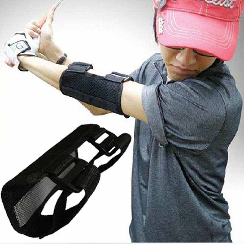 Nearbeauty1 อุปกรณ์พยุงข้อศอกสำหรับฝึกสวิงกอล์ฟ SwingTrainer Alarm Corrector