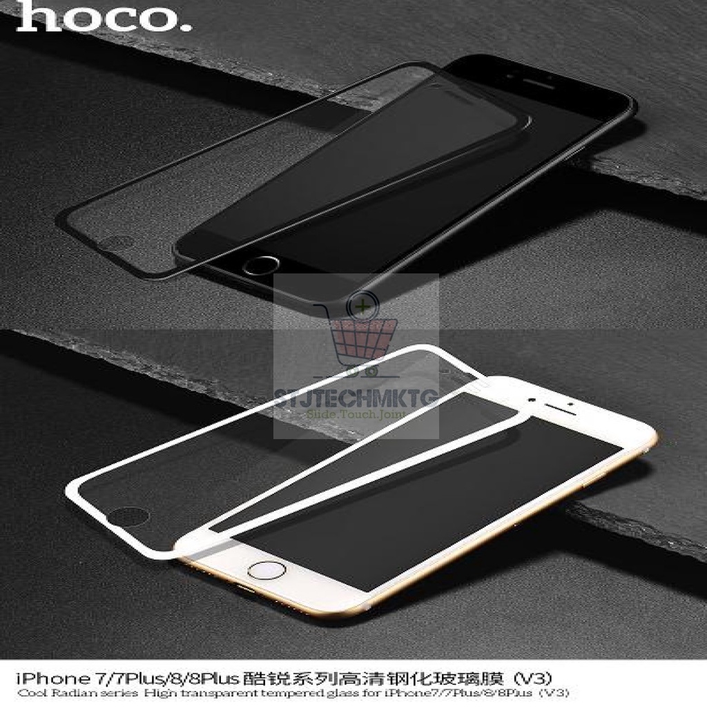 HOCO V3 กระจกนิรภัยสําหรับ iPhone 7 / 7 Plus / 8 / 8 Plus