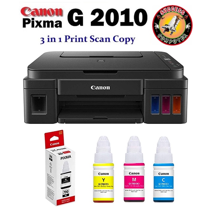 CANON PIXMA G2010 + INK TANK + หมึกแท้ + หัวพิมพ์แท้ + ชุดทิ้งซับหมึก