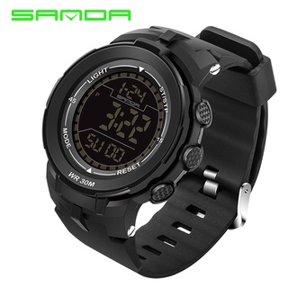 SANDA Fashion Digital Watch Men Military Sport Watches Swimming Waterproof LED Digital Watch For Men Clock Relogio Mascu