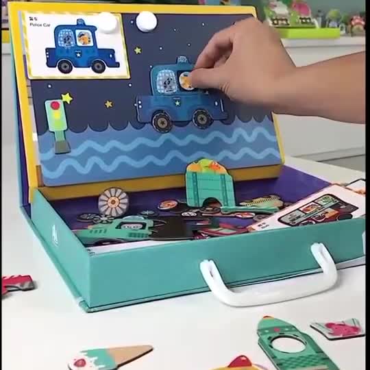 Wisdom Cool Fort Play Box กระดานแม่เหล็กแสนสนุก ของเล่นเสริม