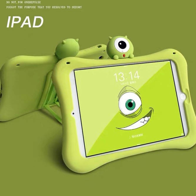 🌟 เคสiPad 🌟 air4  เคสไอแพด การ์ตูน Apple Ipad Case Mini45 Flane ของเด็ก 2019 ซิลิโคน Air23 น่ารัก 9.7 นิ้วรวมทั้งหมด