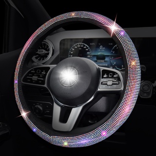 Tesla อุปกรณ์เสริมTesla Diamond Car Steering Wheel Cover New Full Diamond Car Steering Wheel Cover Four Seasons Universa