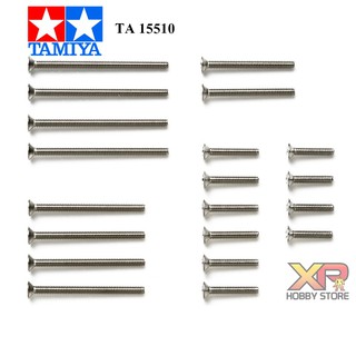 [Tamiya] Stainless Steel Countersunk Screw Set (TA 15510)