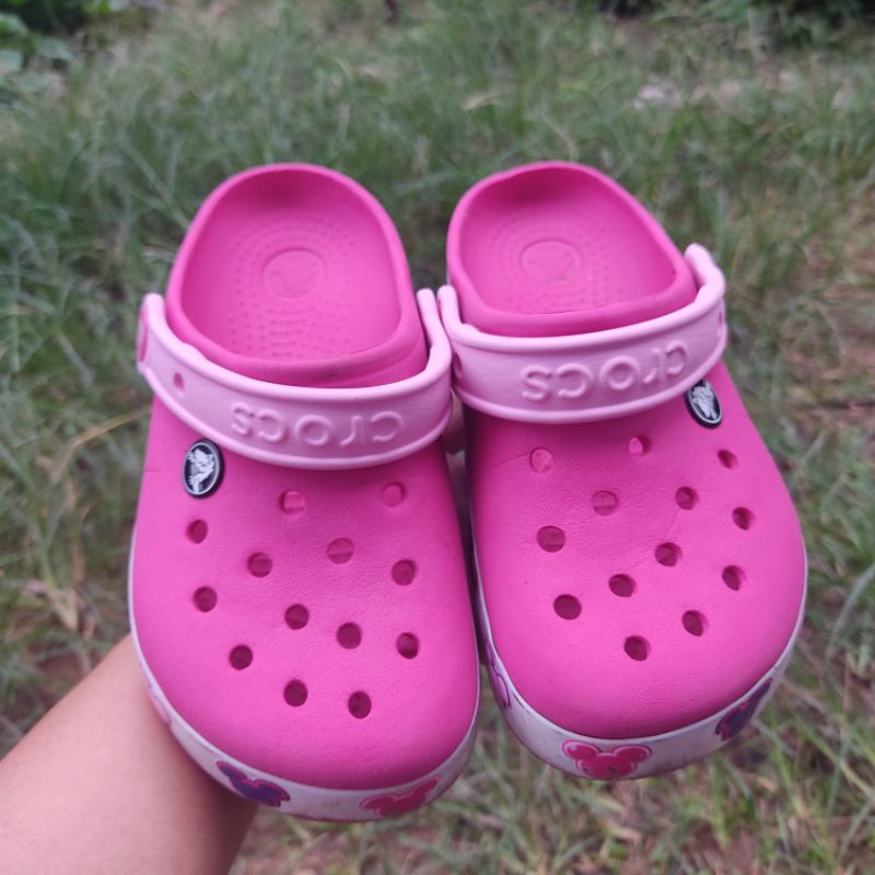 รองเท้าเด็กมือสอง Crocs 18 cm
