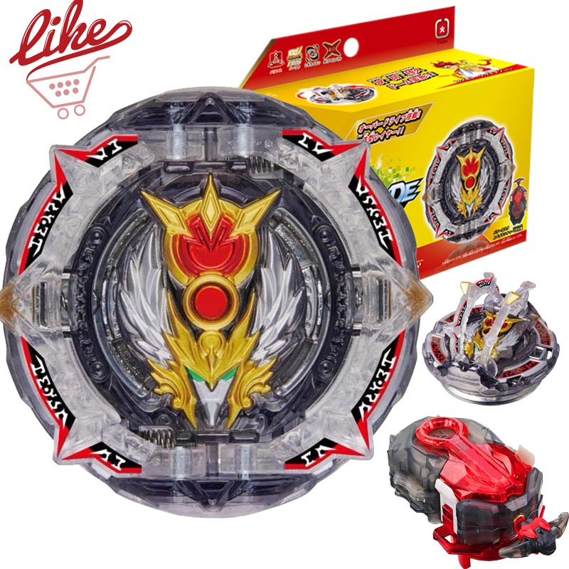 Laike Beyblade B192 Greatest Raphael Over High Xtend DB Dynamite Battle B184 Blue LR Launcher Beylau