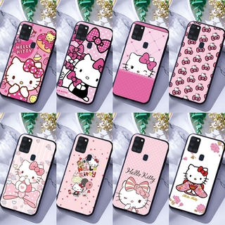 Samsung Galaxy A11 A21 A21S A31 A51 A71 อ่อนนุ่มซิลิก้าเจลเคสโทรศัพท์ Hello Kitty