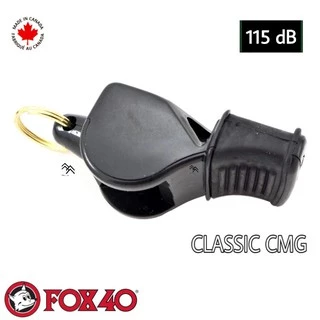 นกหวีด FOX40 ของแท้รุ่น ClassicCMG ยอดนิยมของผู้ปติบัติหน้าที่ภาคสนามทั่วโลก ใช้งานได้ในทุกสภาพอากาศ Made in CANADA
