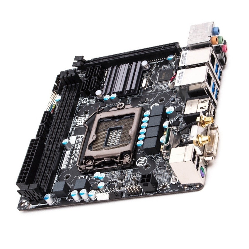 GIGABYTE Mainboard GA-H97N-WiFi INTEL 1150 (VGA On ...