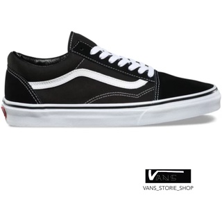 VANS OLD SKOOL BLACK WHITE SNEAKERS สินค้าลิขสิทธิ์แท้/สินค้ามีประกันแท้