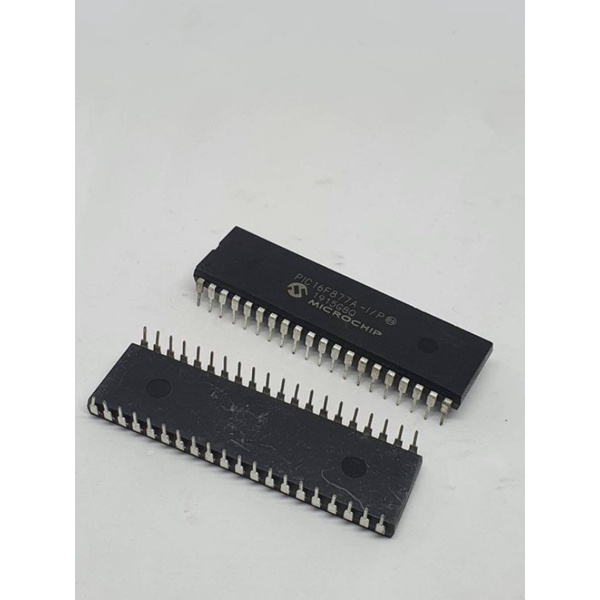 PIC16F877 PIC16F877A-I/P PIC16F877A 16F877 DIP-40 IC MCU 8BIT 14KB แฟลช40DIPของแท้ประกันสินค้า 1 ปี 