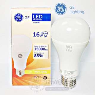 GE หลอดไฟ จีอี LED Blub A60 16W เดย์ไลท์ E27